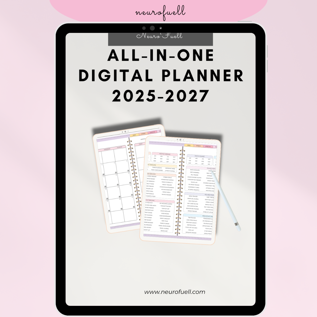 NeuroFuell ® Digital Planner