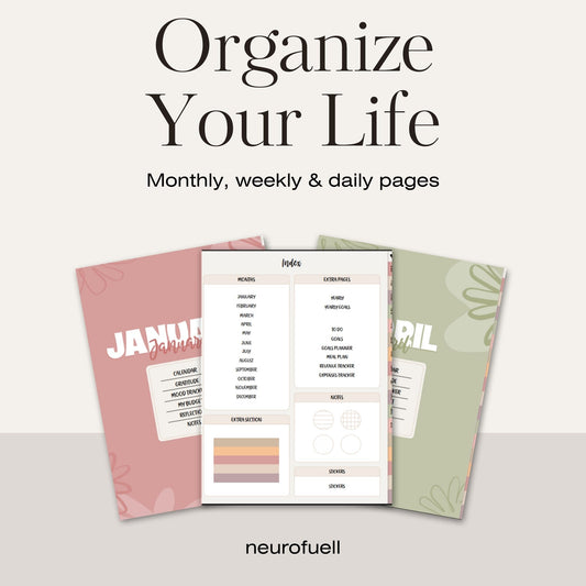 Digital Undated Planner – Organize Your Life & Boost Productivity
