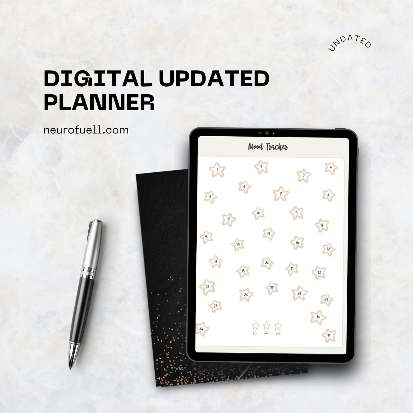 Digital Undated Planner – Organize Your Life & Boost Productivity