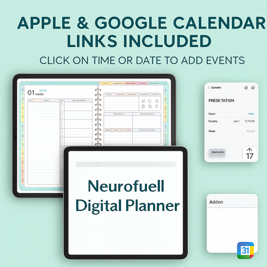 NeuroFuell ® Digital Planner